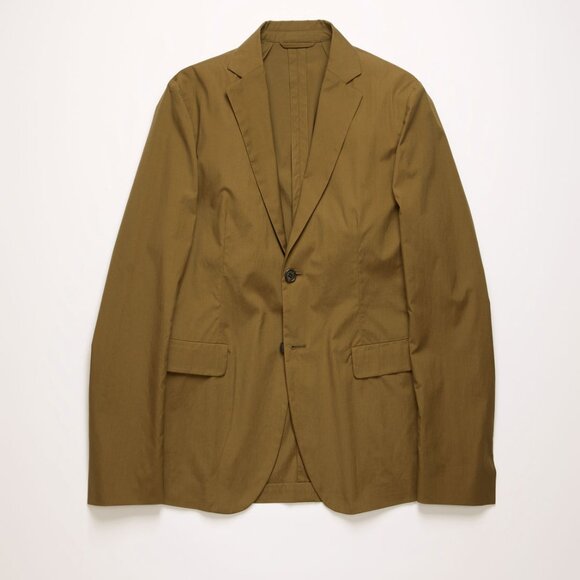 BNWT SS20 ACNE STUDIOS COTTON POPLIN HUNTER GREEN JACKET 50 - Picture 12 of 12